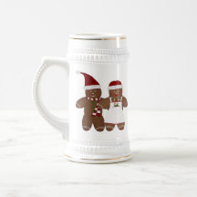 Pares lindos Stein del pan de jengibre Taza De Café