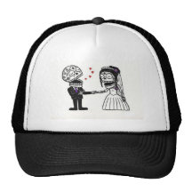 Pares nupciales del cráneo gorras