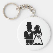 Pares nupciales llaveros personalizados