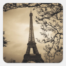 París Colcomanias Cuadradass