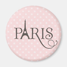 París de lujo imán de frigorifico