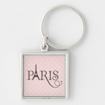 París de lujo llaveros personalizados