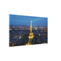París en la lona aérea de la impresión del panoram lona envuelta para galerias