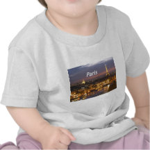 París en la noche [kan] camiseta