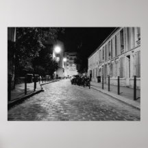 París en la noche poster