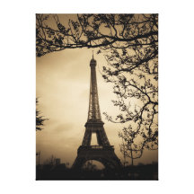 París Impresiones En Lona Estiradas