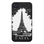 París, la torre Eiffel - caja de la casamata iPhon iPhone 4 Case-Mate Fundas
