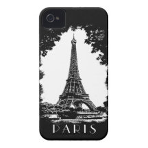 París, la torre Eiffel - caja de la casamata iPhon iPhone 4 Case-Mate Fundas