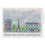 París Notecard Felicitaciones