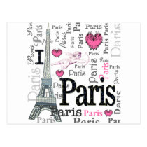 París tarjetas postales