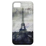París texturizada en caso de la identificación del iPhone 5 funda