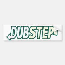 Parodia fresca del golpe de DUBSTEP Pegatina De Parachoque