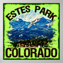Parque de Estes, poster de Colorado