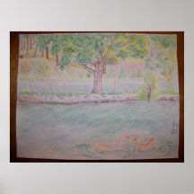 Parque de Lagan Poster