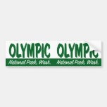 Parque de OlympicNational Etiqueta De Parachoque
