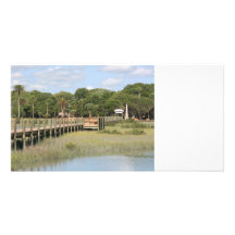 Parque de Ponce de León en el muelle de la Florida Tarjetas Personales Con Fotos