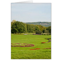 Parque de Rheinaue en Bonn Felicitaciones