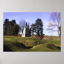 Parque de Terranova, monumento de la montaña, foso Poster