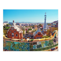 Parque Guell, Barcelona - España Postales