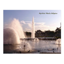 Parque hermoso de Rizal Tarjeta Postal