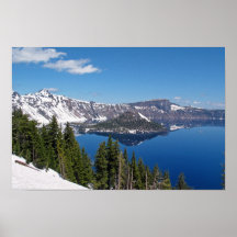 Parque nacional de la isla del mago, lago crater,  posters