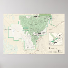 Parque nacional de las montañas de Guadalupe Posters