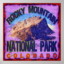 Parque Nacional de las Montañas Rocosas Posters