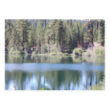 Parque nacional de Lassen Plantilla De Tarjeta De Visita
