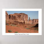 Parque nacional de los arcos posters