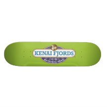 Parque nacional de los fiordos de Kenai Patineta Personalizada