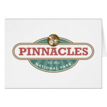 Parque nacional de los pináculos felicitaciones