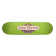 Parque nacional de reyes Canyon Patineta Personalizada