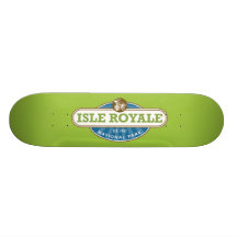 Parque nacional de Royale de la isla - Michigan Patín
