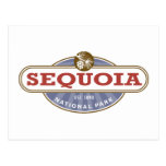 Parque nacional de secoya postal