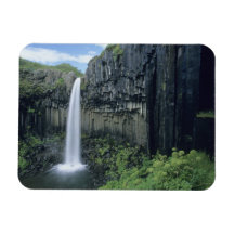 Parque nacional de Skaftafell, cascada de Svartifo Imán