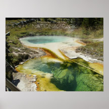Parque nacional de Yellowstone, pulgar del oeste Impresiones