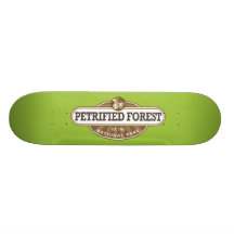 Parque nacional del bosque aterrorizado patineta personalizada