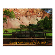 Parque nacional del filón del capitolio, Utah Postal