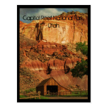 Parque nacional del filón del capitolio, Utah Postal