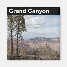 Parque nacional del Gran Cañón (borde del norte) Iman De Frigorífico
