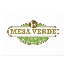 Parque nacional del Mesa Verde Tarjetas Postales