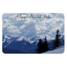 Parque nacional olímpico 4"" imán x6