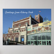 Parque NJ de Asbury del teatro de Paramount Posters