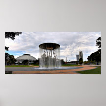 "Parque olímpico de Sydney en impresión del panora Posters