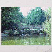 Parque Woluwe, Bruselas, Bélgica Tarjetón