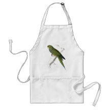 Parrakeet-Maccaw enano de Edward Lear Delantales