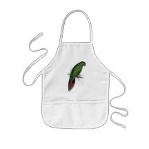 Parrakeet-Maccaw longirrostro de Edward Lear Delantales