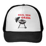 Parrilla real de los hombres gorros  