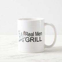 Parrilla real de los hombres taza