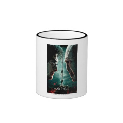 Parte 2 de Harry Potter 7 - Harry contra Voldemort Taza De Café